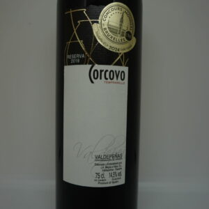 2019 Corcovo Tempranillo Reserva Valdepeñas