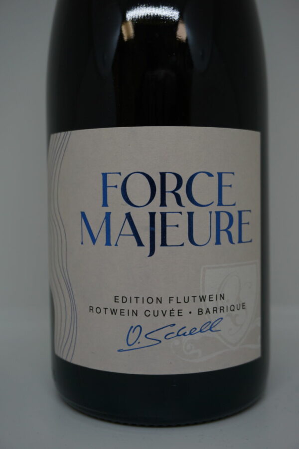 Oliver Schell Force Majeure Rotwein Cuvée Edition Flutwein Barrique Ahr